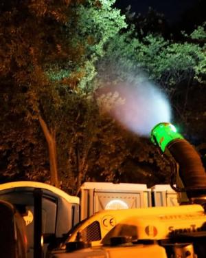 Primul tratament pentru combaterea țânțarilor în București