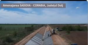 Au început lucrările de modernizare la amenjarea SADOVA-CORABIA